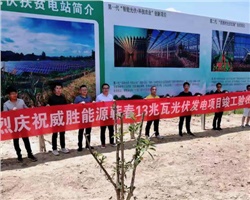 惟遠能源蘄春縣26兆瓦農光互補光伏扶貧發電項目竣工驗收！